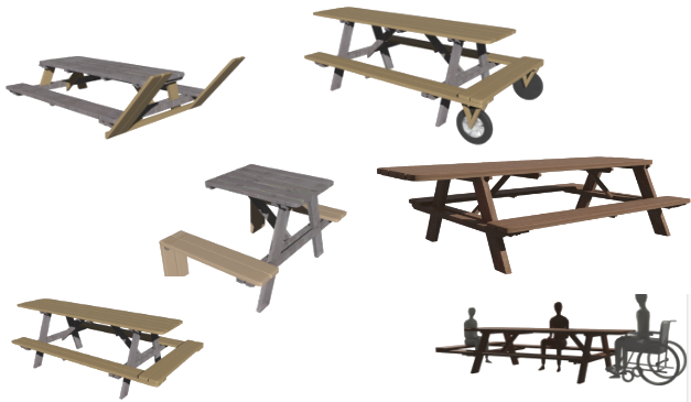 Open Source picnic Tables